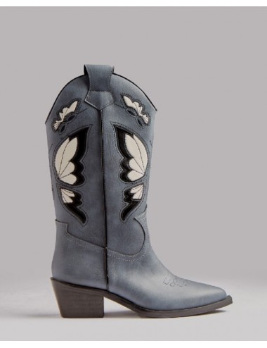 BOTA CAWBOY MARIPOSAS